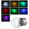 2pcs Solar Powered Crackle Glass Ball LED Light Lamp