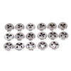 40pcs Adjustable Metric Tap Die Wrench Tool with Plastic Case