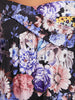 Off The Shoulder Floral Crisscross Long Sleeve Top