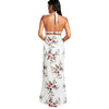 Chiffon Floral Convertible Sarong Wrap Cover Up Dress