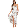 Chiffon Floral Convertible Sarong Wrap Cover Up Dress
