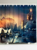 Fairy Tale Castle Shower Curtain and Rug