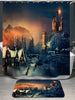 Fairy Tale Castle Shower Curtain and Rug
