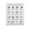 16PCS Sewing Machine Presser Foot Suit Accessories