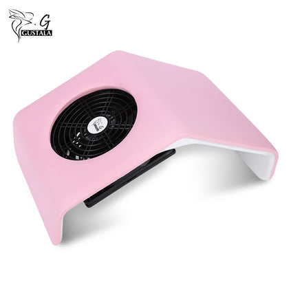 Gustala Suction Nail Dust Collector UV Gel Dryer 30W Cleaner