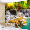 Mountain Waterfalls Printed Home Decor Tapestry