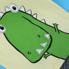 2pcs Kids Boys Casual Cartoon Printed T-shirt Plaid Crop Pants