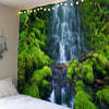 Layered Waterfall Mountain Waterproof Wall Tapestry