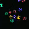 SS - 16 Waterproof Solar Powered Letter String Lamp Christmas Decor