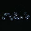SS - 16 Waterproof Solar Powered Letter String Lamp Christmas Decor