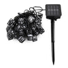 SS - 16 Waterproof Solar Powered Letter String Lamp Christmas Decor