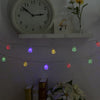 30 LEDs Iron Oval Lantern String Light with Remote Control