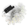 30 LEDs Iron Oval Lantern String Light with Remote Control