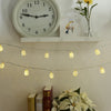 30 LEDs Iron Oval Lantern String Light with Remote Control