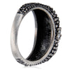 Vintage Antique Silver Rhinestone Alloy Women Ring