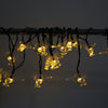 Solar Powered Waterproof 20 LEDs Fawn String Light
