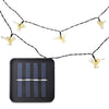 Solar Powered Waterproof 20 LEDs Fawn String Light