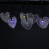 SS - 32 Solar Powered Waterproof 20 LEDs Love Heart String Lamp