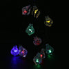 SS - 22 Solar Powered Waterproof 20 LEDs Diamond String Lamp