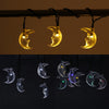 SS - 21 Solar Powered Waterproof 20 LEDs Lovely Moon String Lamp