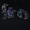 SS - 21 Solar Powered Waterproof 20 LEDs Lovely Moon String Lamp