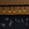 SS - 33 Solar Powered Waterproof 20 LEDs Xmas Tree String Lamp