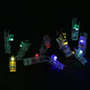 SS - 27 Solar Powered Waterproof Clip Shape String Lamp Light