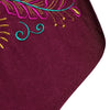 Plus Size Embroidered Long Sleeve Swimsuit