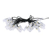 SS - 27 Solar Powered Waterproof Clip Shape String Lamp Light