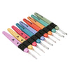 9pcs Crochet Hooks with LED Light Knitting Needles Weave Tool