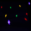 SS - 25 Solar Powered Waterproof 30 LEDs Cute Ghost String Lamp