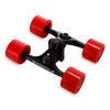 PUENTE 2pcs / Set Skateboard Truck with Wheel Riser Pad