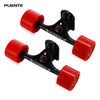 PUENTE 2pcs / Set Skateboard Truck with Wheel Riser Pad