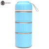 Worthbuy Thermal Lunch Box Stainless Steel Food Container