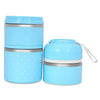 Worthbuy Thermal Lunch Box Stainless Steel Food Container