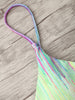 Tie Dye Spaghetti Strap Bikini Set