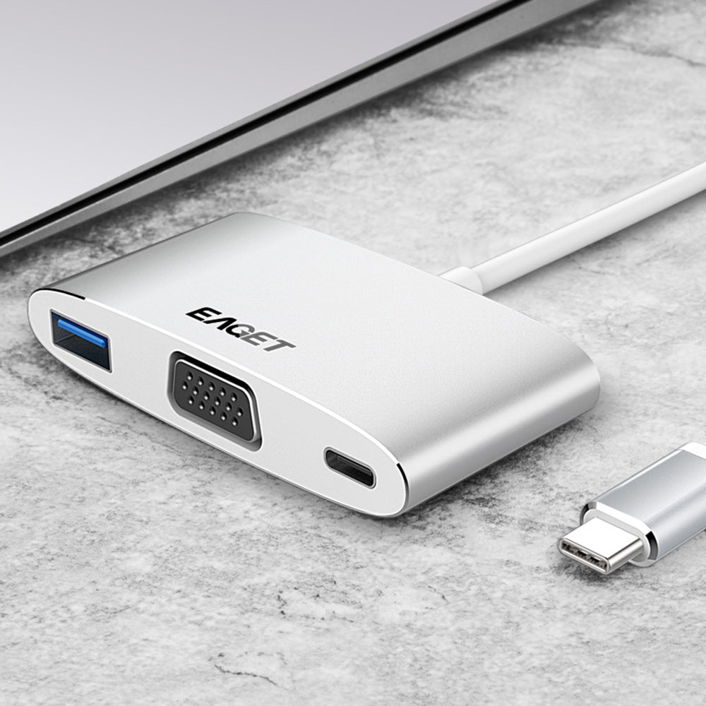 EAGET CH12 Type-C to VGA Adapter