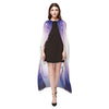 Chiffon Halloween Witch Element Festival Hooded Cape