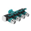 4 Way Hose Connector Garden Faucet Valve Splitter
