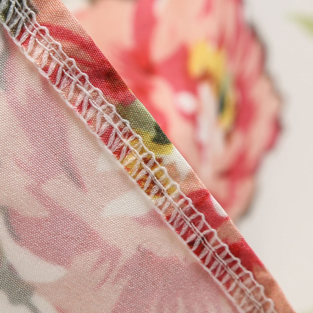 Halter Floral Print Pin Up Dress