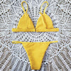 Spaghetti Strap High Cut Bikini Set
