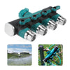 4 Way Hose Connector Garden Faucet Valve Splitter