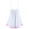 Plus Size Cami Mesh Embroidered Lingerie Dress