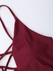 Criss Cross One Piece Swimsuit