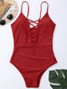 Criss Cross One Piece Swimsuit