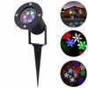 YouOKLight YK2281 1PCS 12W Holiday Decoration Waterproof Outdoor LED Stage Lights RGBW Christmas Laser Snowflake Projector Lamp AC 100 - 240V