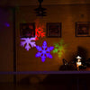 YouOKLight YK2281 1PCS 12W Holiday Decoration Waterproof Outdoor LED Stage Lights RGBW Christmas Laser Snowflake Projector Lamp AC 100 - 240V