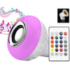 KWB LED RGBW Color Bulb Light E27 Bluetooth Control Smart Music Audio Speaker Lamps