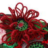 Trendy Round Collar 3/4 Sleeve Embroidery Women Blouse