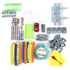 192PCS NO.258 DIY Racing Track Assembly Flexible Twister Car